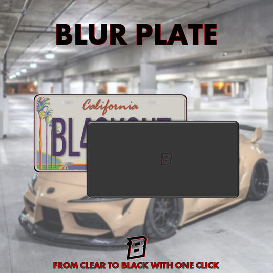 Blur Plate - Black Edition